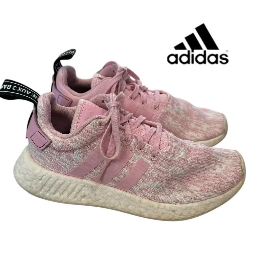 Adidas Women's NMD_R2 Wonder Pink Tennis Shoes Sneakers 6.5